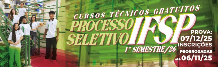 Processo seletivo cursos técnicos 2026
