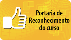 Icones Portal CURSOS Portaria Reconhecimento do curso